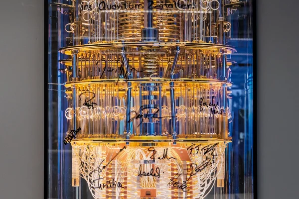Quantum Symposium 2023 - Signed picture of Quantum Computer